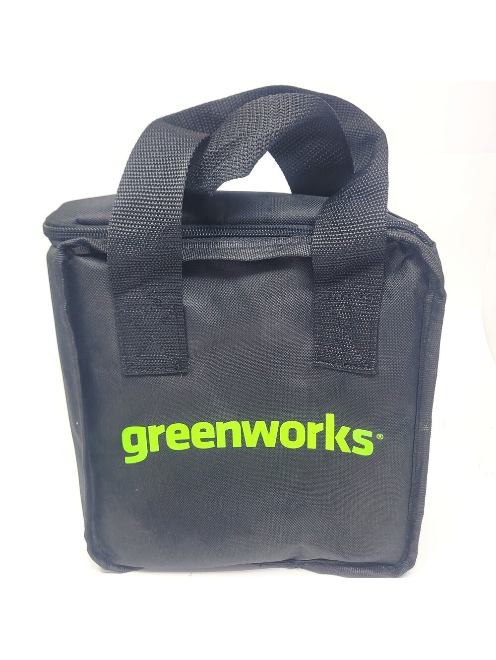 Greenworks Battery Charger Storage Tool Bag Black Zippered Carry Case